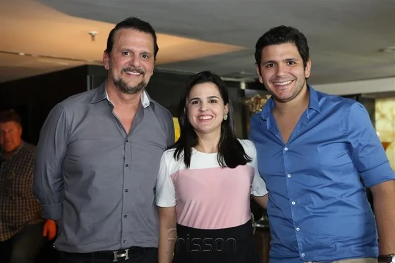 Adrisio Câmara, Lidia Medeiros e Eduardo Câmara