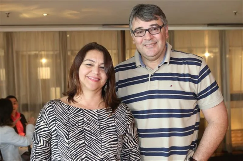 Claudia Regueira e Carlos Gama