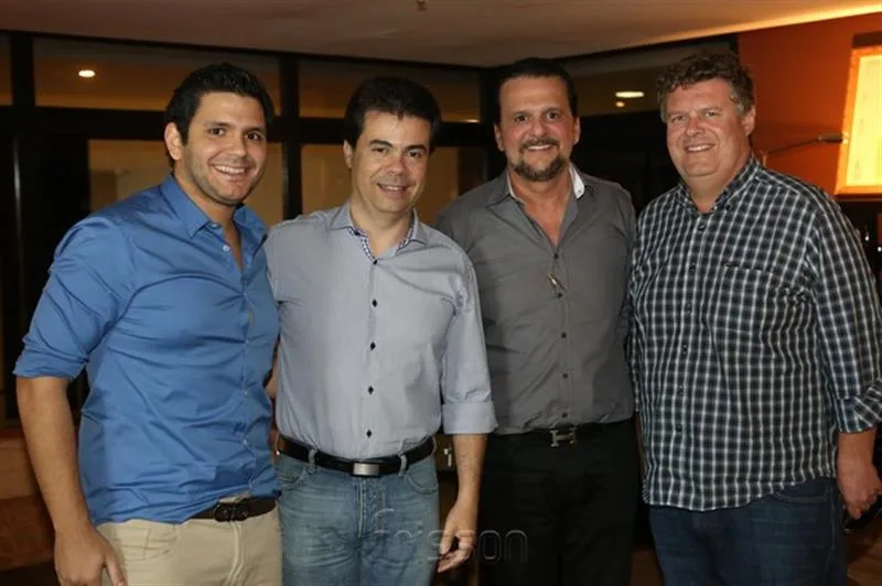 Eduardo Câmara, Duda Brigido, Adrisio Câmara e Evandro Colares