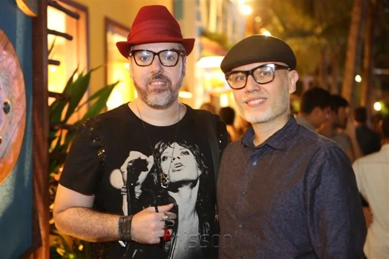 Alysson Aragão e Mark Greiner