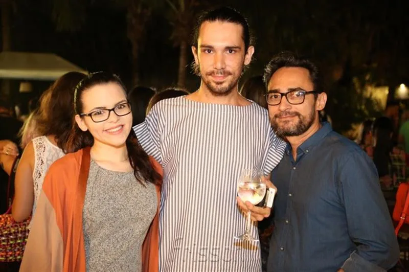Andressa, André Sampaio e Ivanildo Nunes