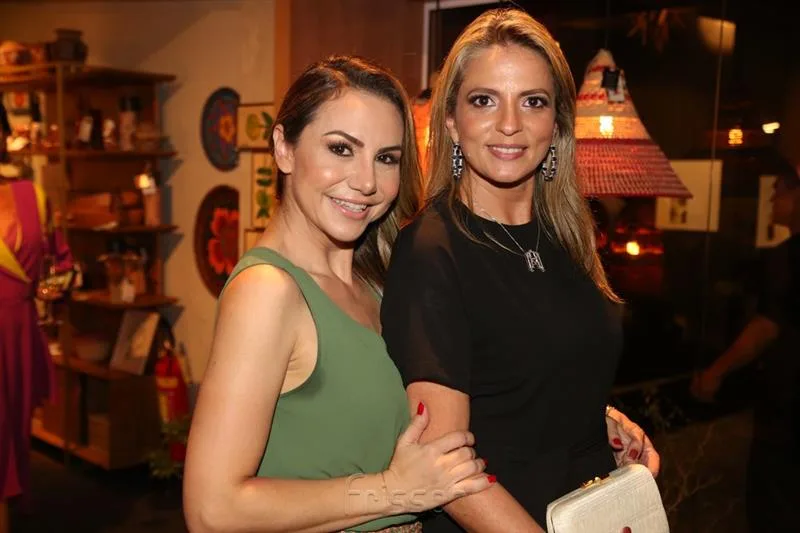 Adriana Queiroz e MIchelle Aragão