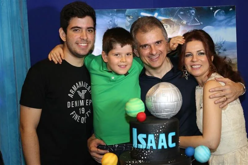Afrânio Filho, Isaac, Afrânio e Cláudia Plutarco