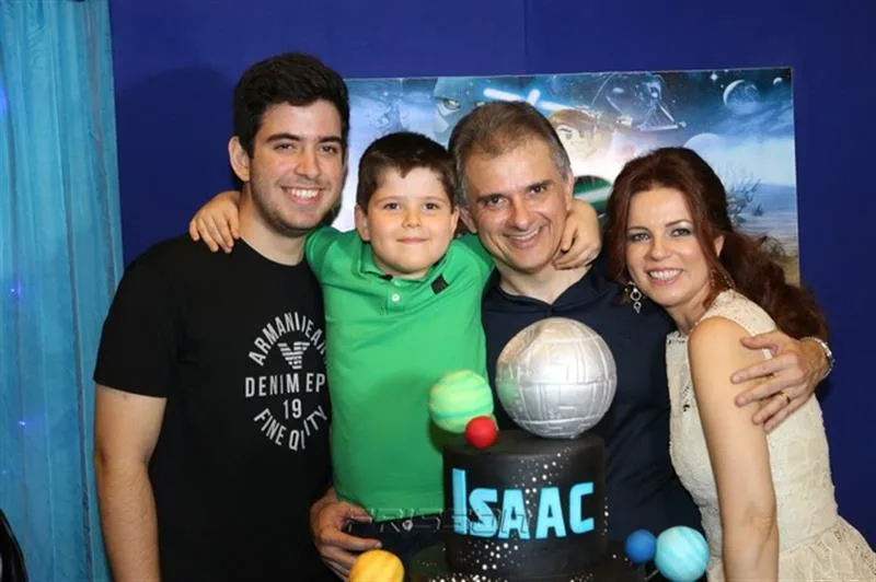 Afrânio Filho, Isaac, Afrânio e Cláudia Plutarco