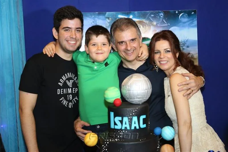 Afrânio Filho, Isaac, Afrânio e Cláudia Plutarco