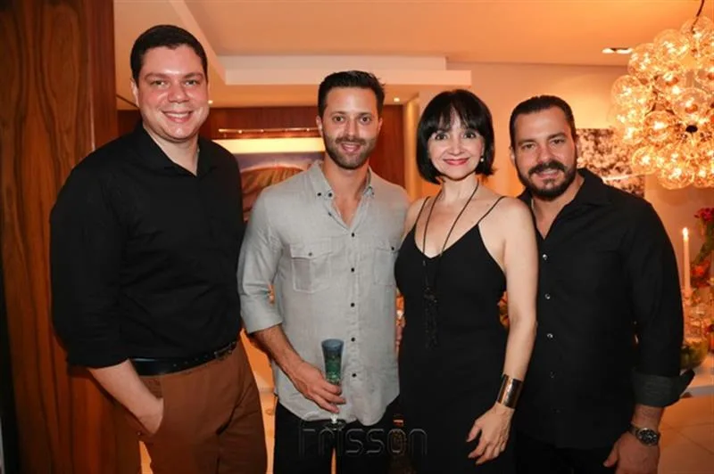 Ademar Filho, Daniel Eleutério, Suely Falcão e Miguel Dias Filho