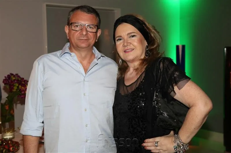 Alain Guibert e Claudia Rebouças