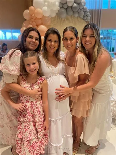 Isabela Brasil, Luiza Rolim, Adriana Loureiro, Paulinha Rolim e Lurdinha Brasil
