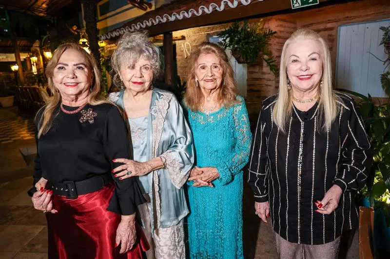 Betinha Sampaio, Selma Pagneretti, Leuda Moreira e Mônica Arruda