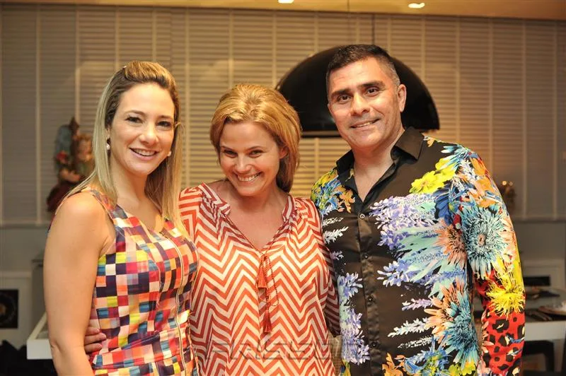 Gaída Dias, Maria Cândida e Luciano Vidal