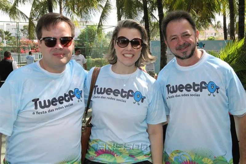 André, Luciana Capiberibe e Acrísio Sena