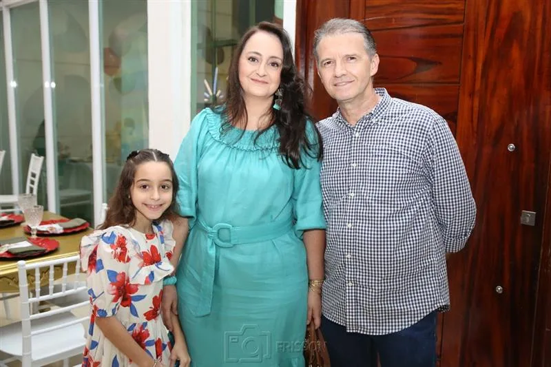 Beatrisa, Alessandra e Sérgio Oliveira