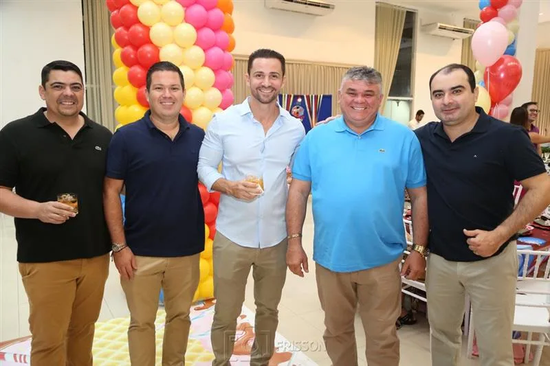 Daniel Filho, Thiago Maia, Daniel Oliveira, Tony Sousa e Hernani Coelho