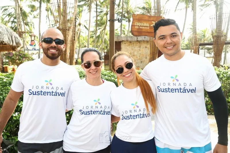 Aldenir Ferreira, Fabiane Carvalho, Aline Pacheco e Flávio Dias