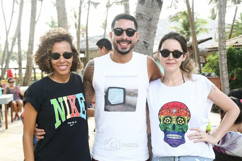 Alice Pinel, Italo Esteves e Virginia Lima