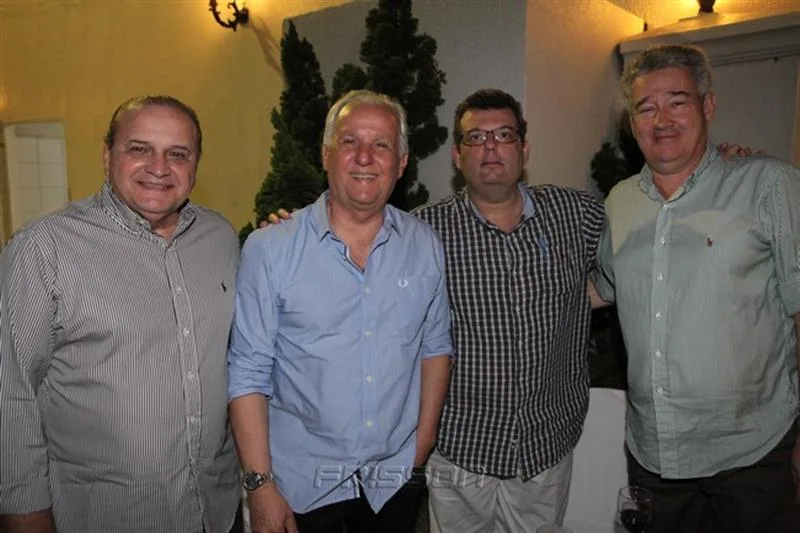 Carlos Augusto Moraes, Samuel Alves, Danilo Arruda e Gilson Gondim