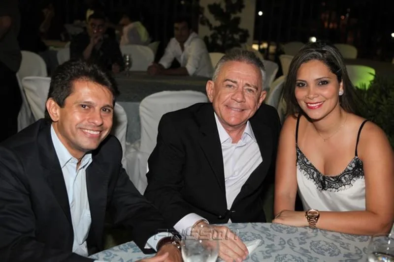 Hélio Winston, Fernando Linhares e Bruna Viana