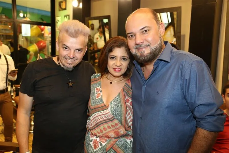 Gil Silva, Vera Carvalho e Paulino Junior