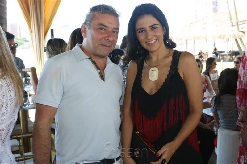 Claudio Silveira e Alice Ferraz