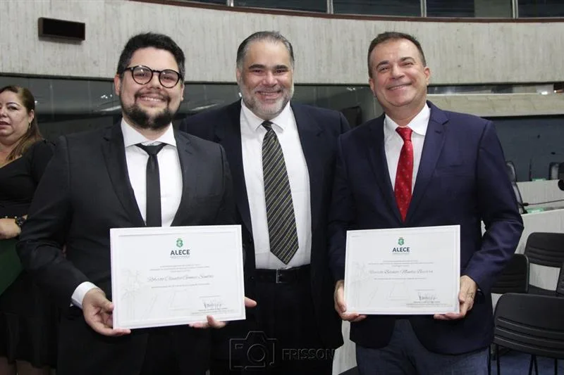 Bob Filho, Edson Ferreira e Ricardo Bezerra