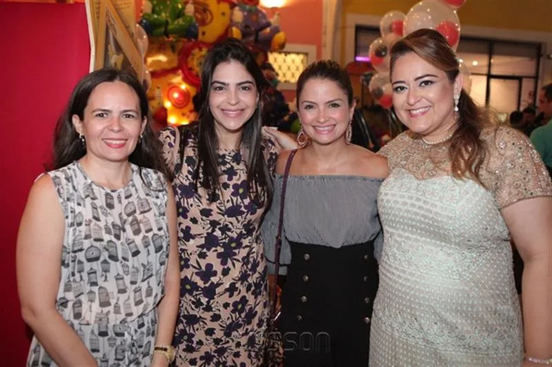 Anelise Lunna, Arabeli Pitombeira, Janaina Mota e Jorgeana Abrahão
