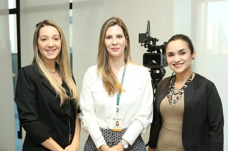 Amanda Melo, Luana Brasileiro e Cilana Braga