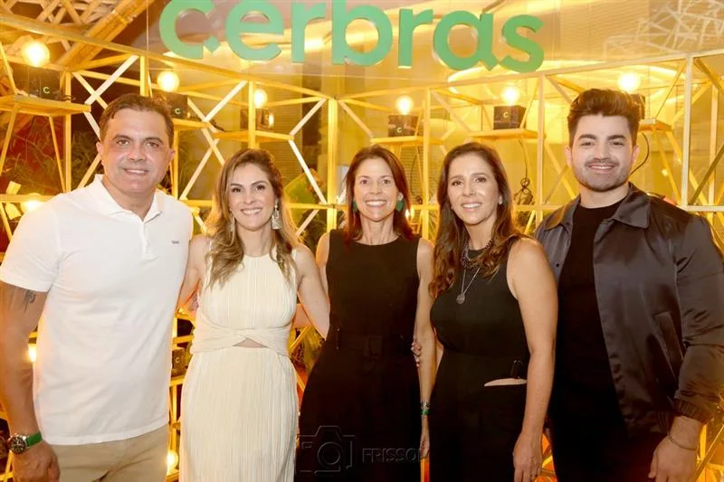 Leonardo Vasconcelos, Mariana Mota, Ticiana Mota, Cibelle Parreiras e Jose Fontenele