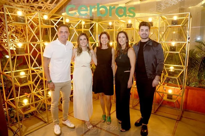 Leonardo Vasconcelos, Mariana Mota, Ticiana Mota, Cibelle Parreiras e Jose Fontenele