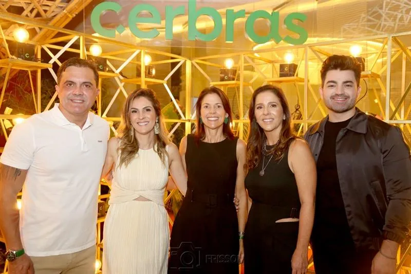 Leonardo Vasconcelos, Mariana Mota, Ticiana Mota, Cibelle Parreiras e Jose Fontenele
