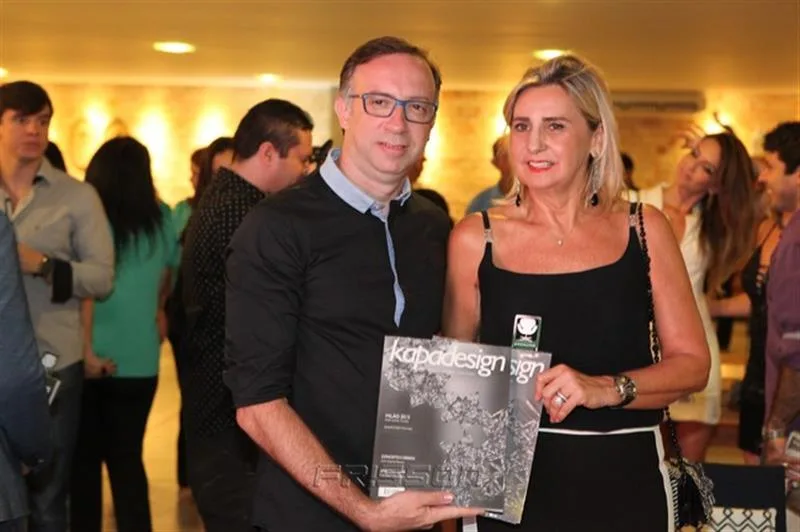 André Benevides e Ione Fiúza