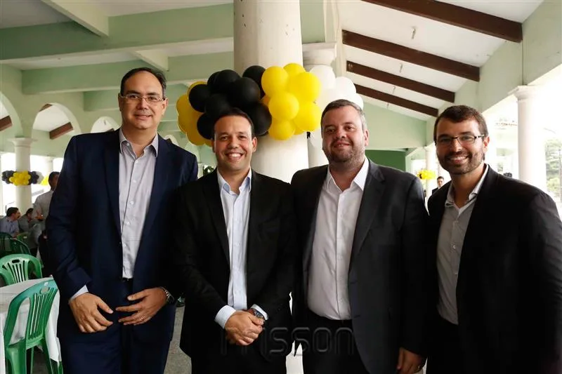 Adriano Costa, Isaias, Leonardo Vasconcelos e Thomas Filho
