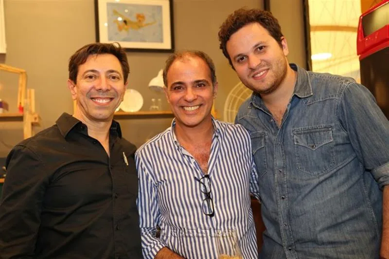 Carlos Otávio, Marcos Novaes e Lucas Novaes