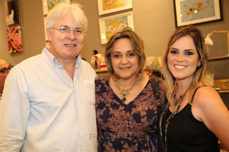 Dudu Vidal, Cecília Nóbrega e Nara Fialho