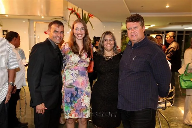 André Mota, Carol Siervo, Lúcia Barbosa e Evandro Colares