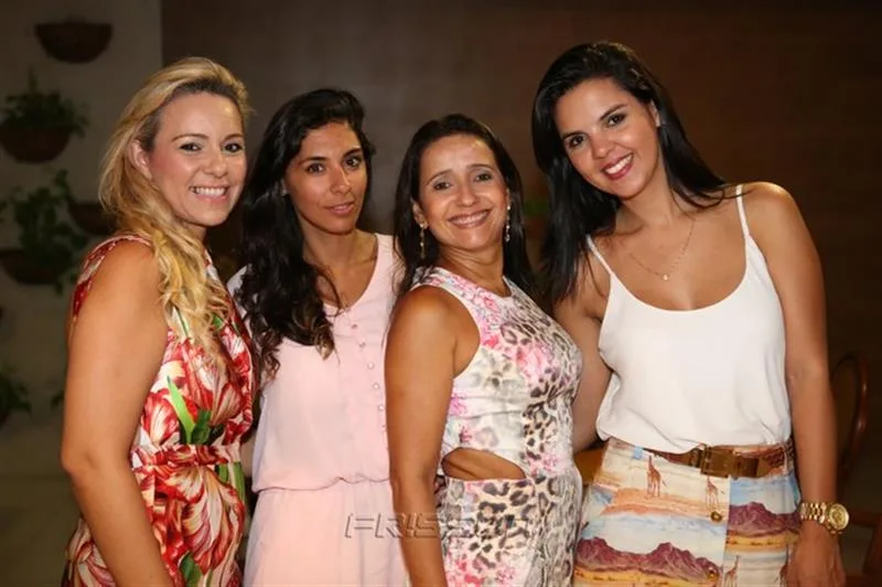 Erika Martins, Fernanda Rodrigues, Gislane Porto e Cibelle Balbino