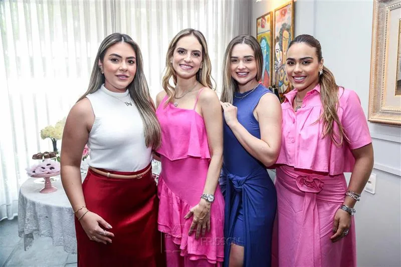 Beatriz Vieira, Darli Baião, Caroline Rocha e Ana Vilma Novelino