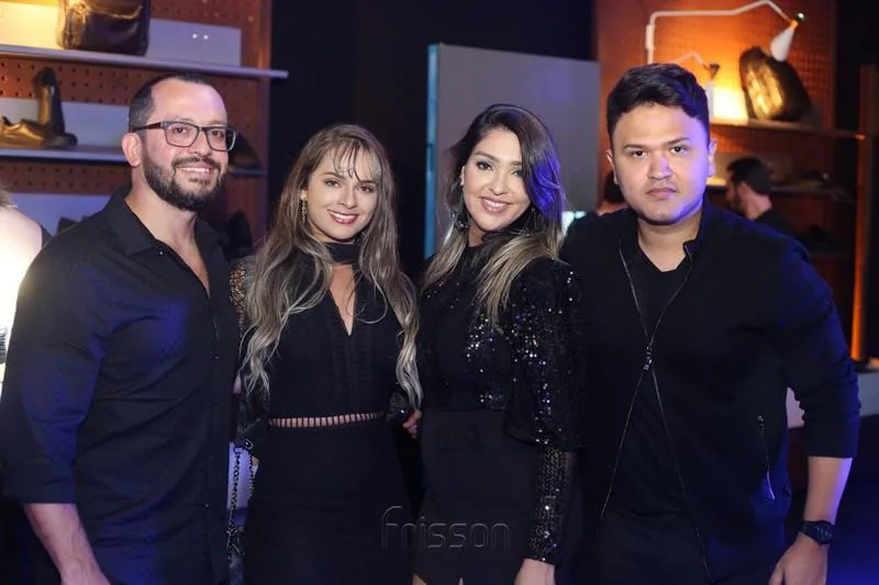 André Costa, Vitória Sarah, Renata Braga e Jhonathan Rego