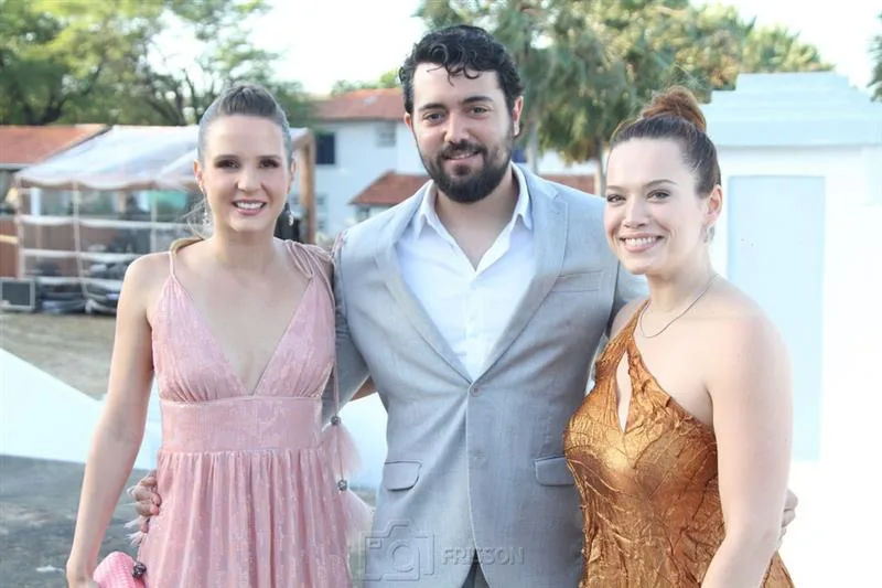 Ana Luisa Ramalho, Rodolfo Laureano e Anik Mourão