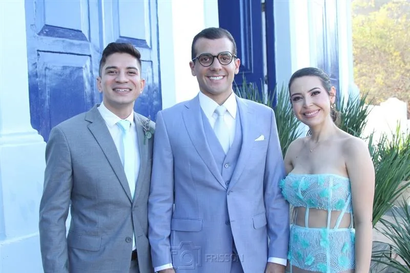 Anderson Julião, Breno Correa e Natalia Rodrigues