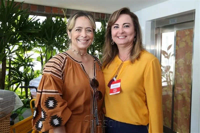 Andrea Fialho e Fatima Santana
