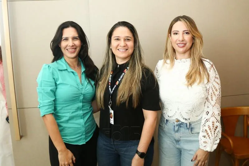 Adriana Pinheiro, Cinara Teixeira e Luciana Melo