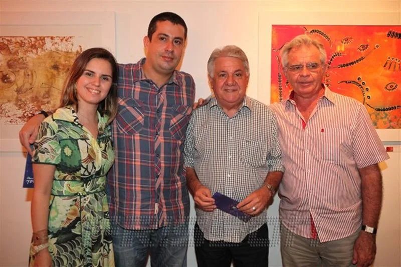Amanda Fonseca, Caio Napoleao, Nilton Padilha e Manuel Maia
