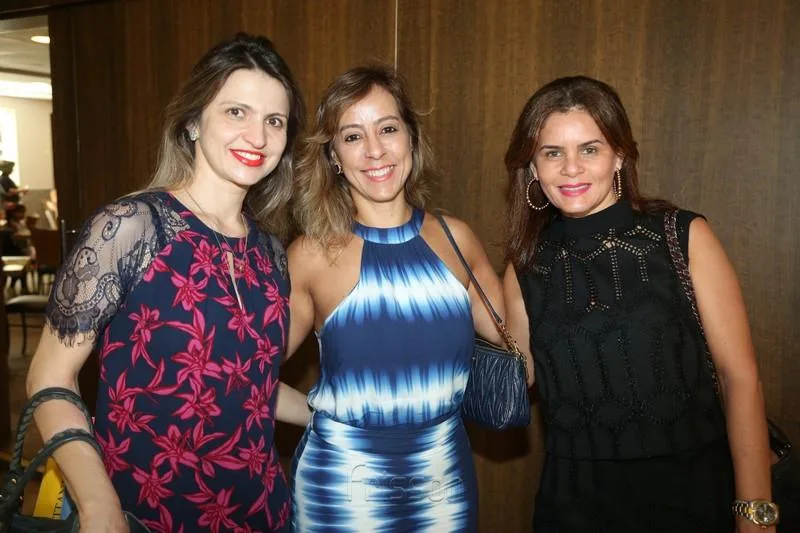 Adriana Arrais, Letícia Macedo e Liliana Linhares