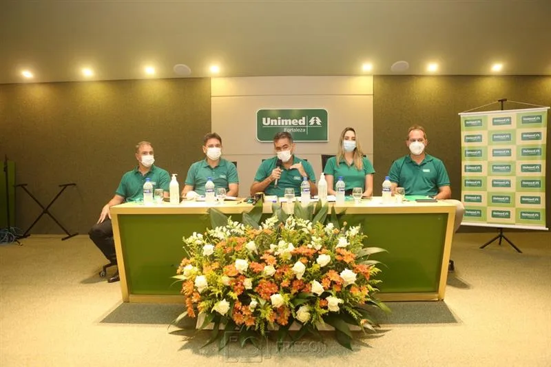 Fabrício Martins, Flávio Ibiapina, Marcos Aragão, Fernanda Colares e Francisco Assis