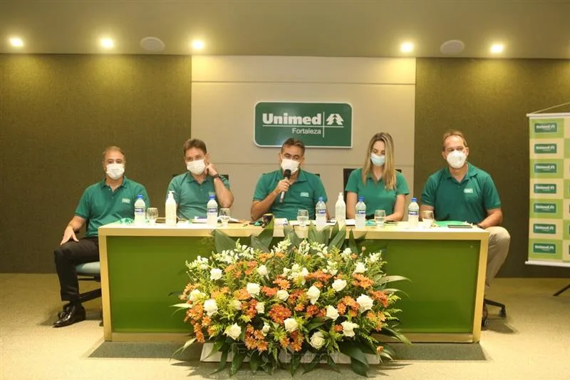 Fabrício Martins, Flávio Ibiapina, Marcos Aragão, Fernanda Colares e Francisco Assis