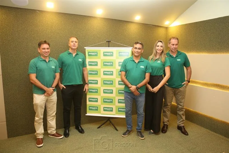 Flávio Ibiapina, Fabrício Martins, Marcos Aragão, Fernanda Colares e Francisco de Assis