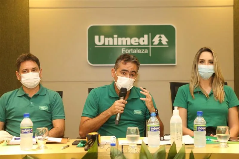 Flávio Ibiapina, Marcos Aragão e Fernanda Colares