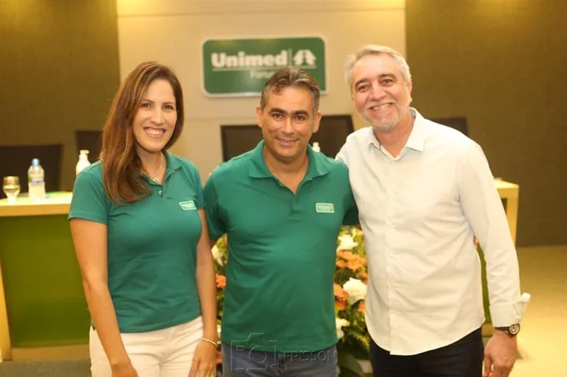 Mariana Matos, Marcos Aragão e Mauro Costa