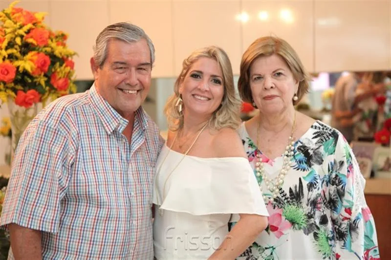 Armênio Bicho, Kathiana Bezerra e Ana Maria Bicho