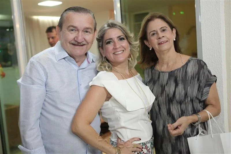 Carlos, Kathiana e Lucia Bezerra